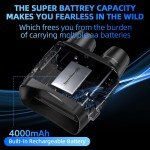 4K Infrared Night Vision Hunting Binoculars