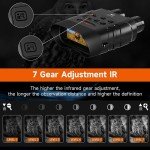 Infrared Night Vision Binoculars for Dark Viewing