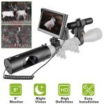 Night Vision Rifle Scope with 850nm Infrared Illuminator