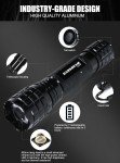 Rechargeable 850Nm IR Flashlight for Night Vision
