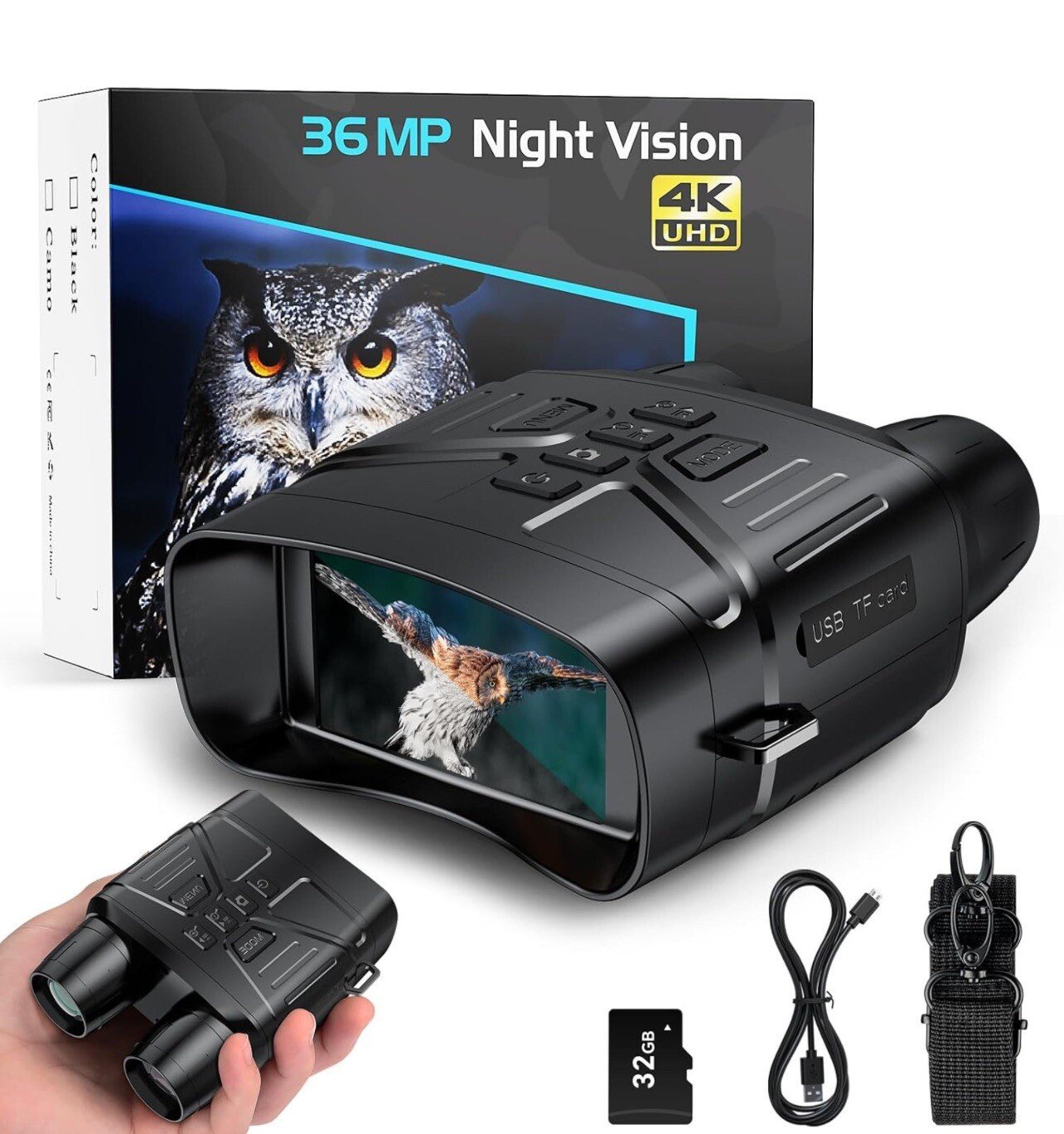 4K Night Vision Goggles for Hunting Adventures