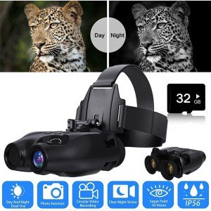 GTMEDIA Night Vision Infrared Binoculars for Adults