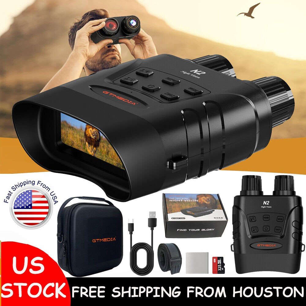 GTMEDIA HD Night Vision Goggles for Total Darkness