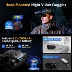 GTMEDIA Night Vision Infrared Binoculars for Adults