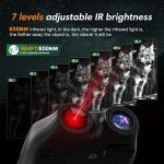GTMEDIA Night Vision Infrared Binoculars for Adults