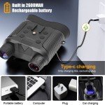 8X Infrared Night Vision Binoculars for Hunting