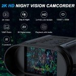 Digital Night Vision Binoculars for Total Darkness