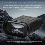 Digital Night Vision Binoculars for Total Darkness