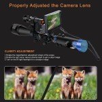 Night Vision Rifle Scope with 5" Display