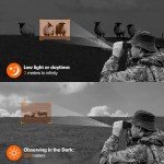 IR Night Vision Binoculars with 1-5X Zoom