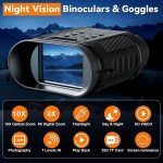 Night Vision Infrared Digital Binoculars for Darkness