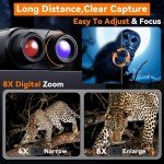 Night Vision Infrared Digital Binoculars for Darkness