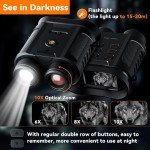 Night Vision Infrared Digital Binoculars for Darkness