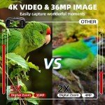 36 MP 4K Night Vision Hunting Binoculars