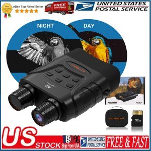 Night Vision Goggles with Infrared Monocular Lens