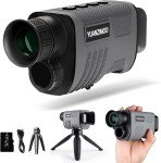 Rechargeable Night Vision Monocular for Total Darkness
