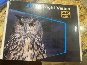 36 MP 4K Night Vision Hunting Binoculars
