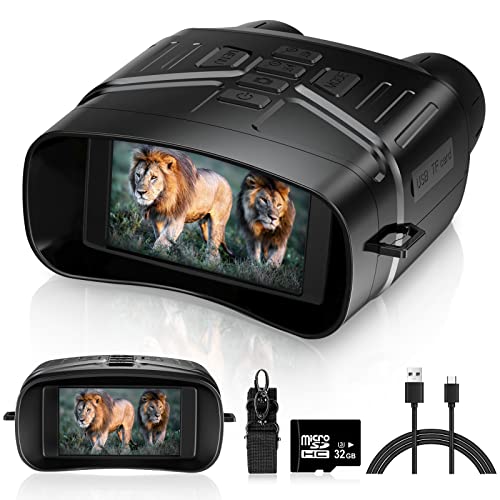 Digital Night Vision Binoculars with 32GB Memory