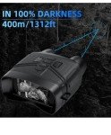 4K Night Vision Hunting Binoculars with Rechargeable Battery