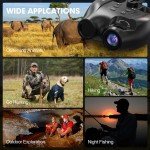 Night Vision Head-Mounted Infrared Binoculars