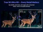 5K Night Vision Goggles with 10X Zoom