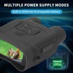 50MP Digital Night Vision Binoculars for Total Darkness