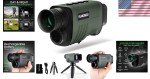 8X Zoom Night Vision Monocular for Hunting & Camping