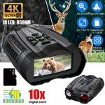 10X Zoom Night Vision Binoculars with HD Camera