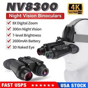 4K Night Vision Goggles for Hunting Adventures