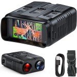 4K Night Vision Binoculars with 36MP Full Color