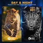 4K Night Vision Binoculars with 36MP Full Color