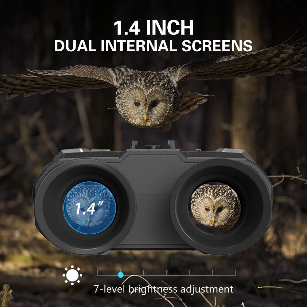 Rechargeable HD Night Vision Binoculars for Hunting