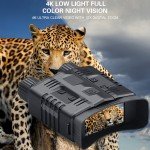 4K Night Vision Binoculars with 10x Zoom