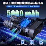 4K Night Vision Binoculars for Adults