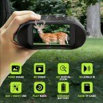 4K Night Vision Binoculars with 12X Zoom