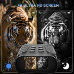4K Night Vision Binoculars with 8X Zoom
