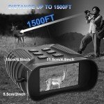 4K Night Vision Binoculars with 8X Zoom