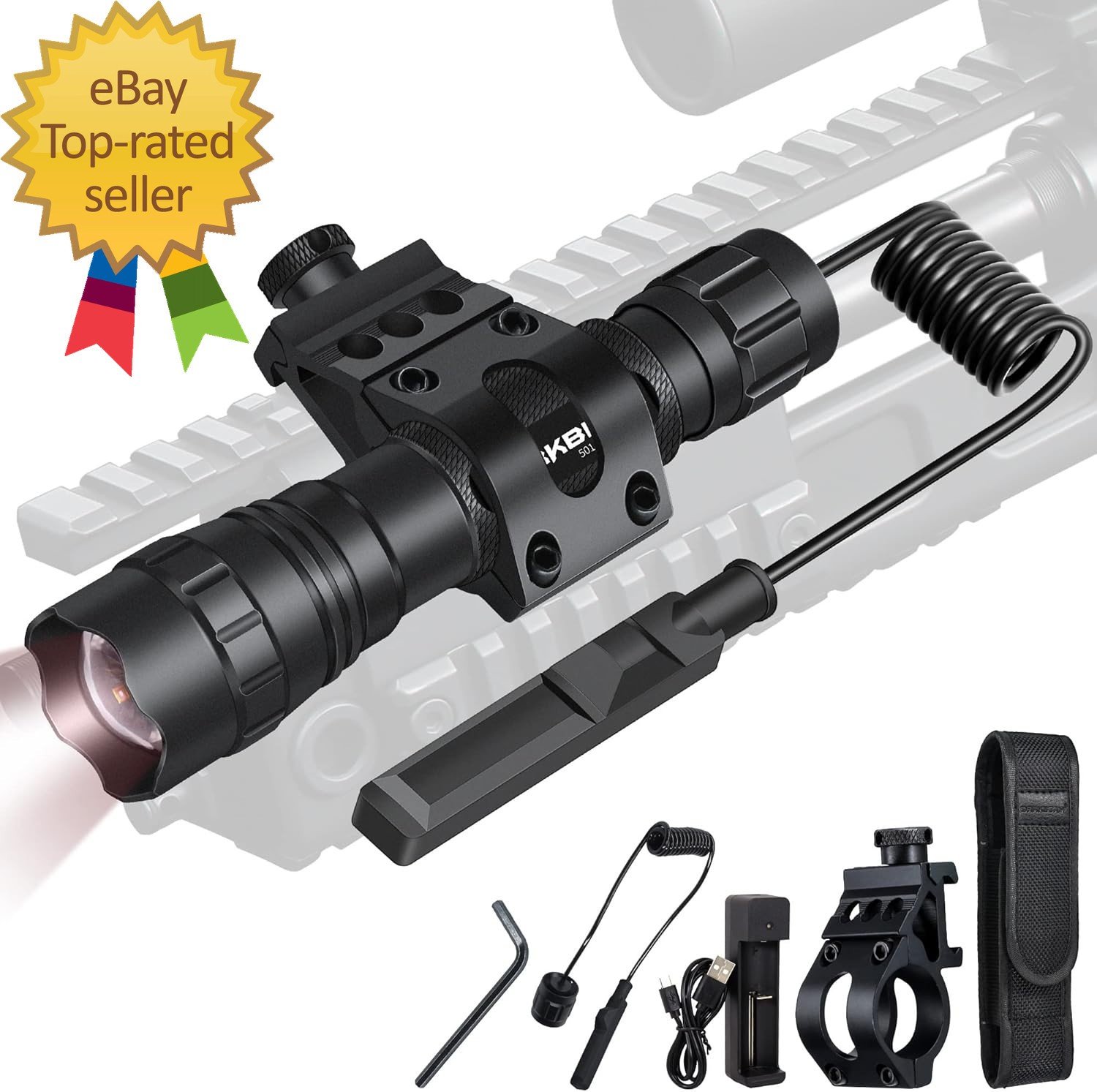 Rechargeable 940Nm Infrared Flashlight for Night Vision