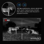 Night Vision Hunting Scope Monocular with HD Video