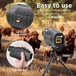 Digital Night Vision Monocular for Complete Darkness