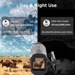 Digital Night Vision Monocular for Complete Darkness