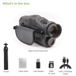 Digital Night Vision Monocular for Complete Darkness