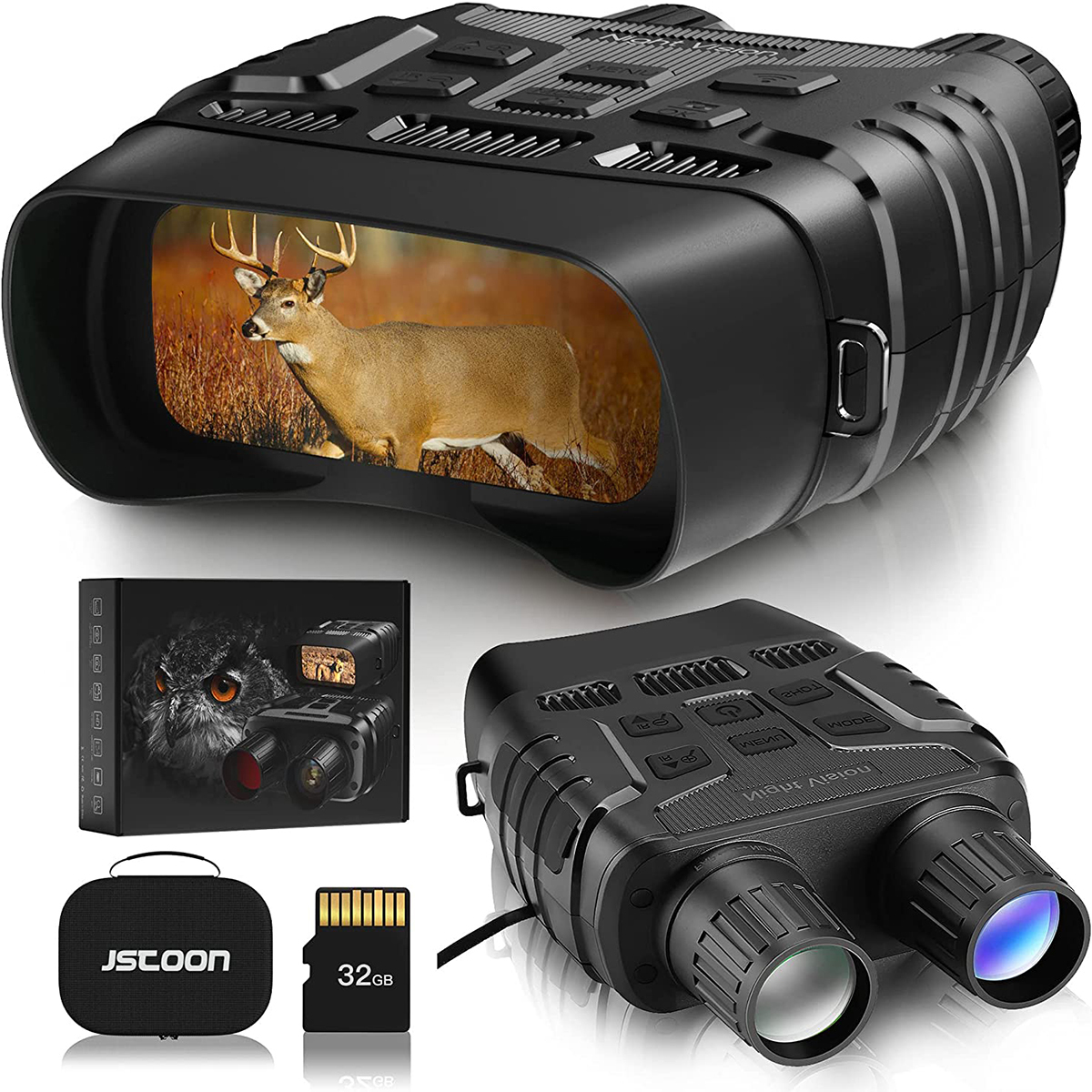 Night Vision Binoculars - Digital IR, HD 960p
