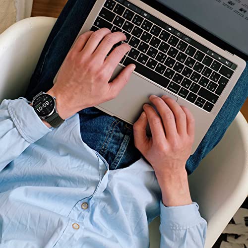 ANNEFIT 2-Pack Nylon Watch Straps, 20mm Adjustable