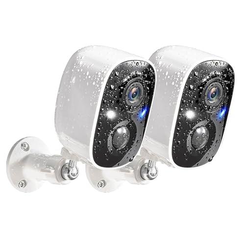 Wireless Outdoor Security Cameras with AI Motion Detection