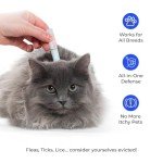 Cat Flea & Tick Spot-On Treatment - 2 Pack