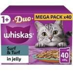 Whiskas Surf & Turf 1+ Cat Food Pouches