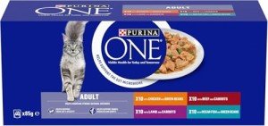 Purina One Mixed Fillets in Gravy Cat Food