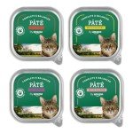 Amazon Wet Cat Food, Mixed Paté, 100g, 32-Pack
