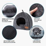 Cozy Cat Cave Bed with Washable Cushion